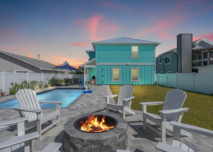 Heated Pool & Pet Friendly - Minutes To Beach - Spacious Backyard - Flpcb38